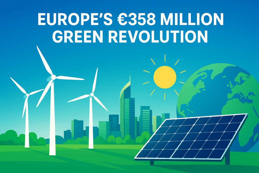 Europe’s €358 Million Green Revolution