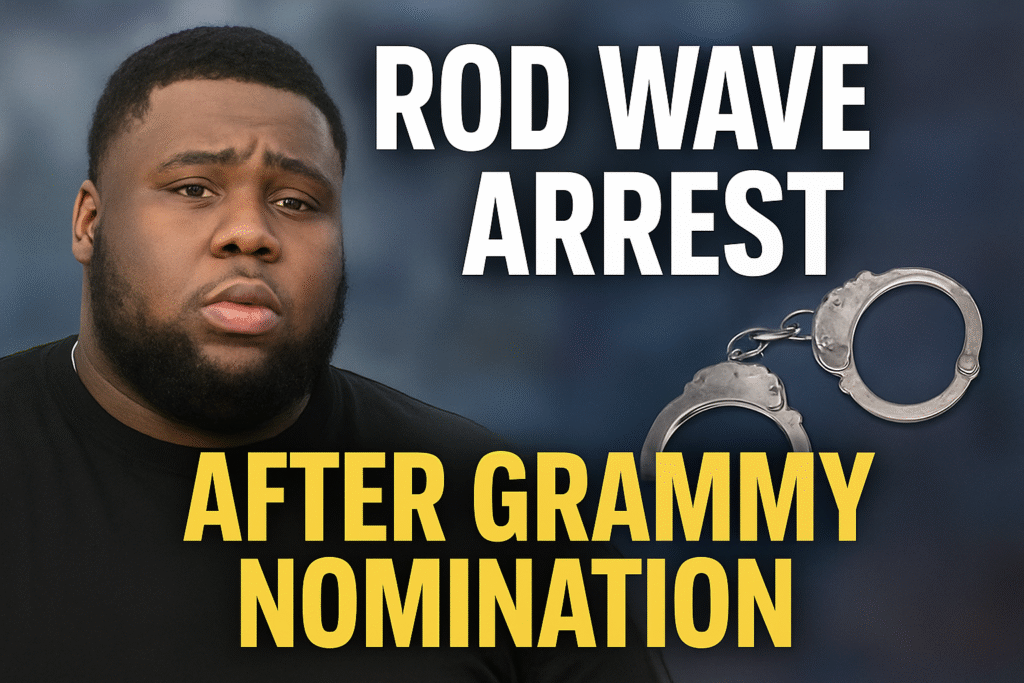 Rod Wave arrest news after Grammy nomination trending in the United States